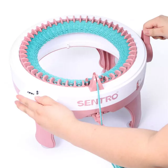 Manual hágalo usted mismo máquina de tejer automática lana ganchillo bufanda artefacto herramientas de tejer