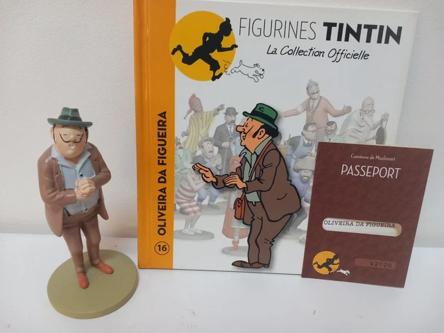 Figurine Tintin Pixi – Olivera Da Figueira, Plomb, édition 2017 Avec Boîte Et Certificat