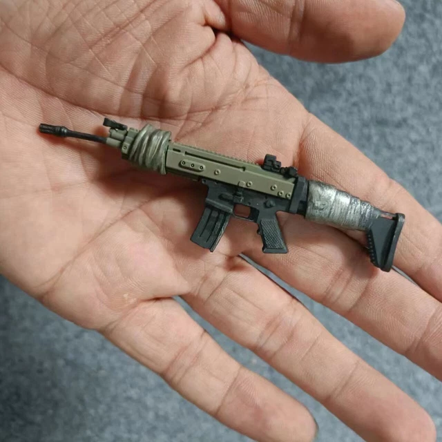 1/12 SCALE MACHINE Gun Model for MEZCO Knightmare Batman $22.99 - PicClick
