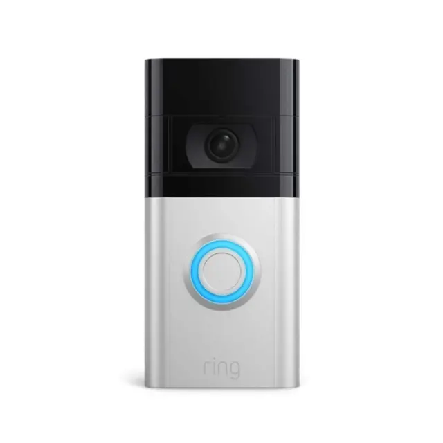 Ring Video Doorbell 4 Full Hd 1080P Wifi Camera Motion Pre-Roll Security - Satin