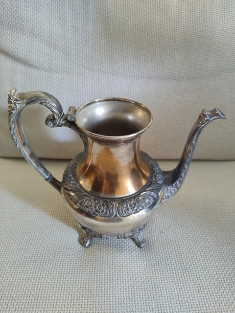 Vintage Sterling Silver Plated Teapot
