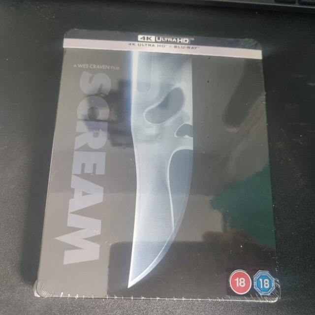 SCREAM 4K ULTRA HD + Blu-ray - (1996) UK Steelbook EUR 37,55 - PicClick FR