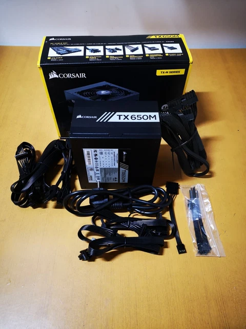 Alimentatore per PC Corsair TX650M semi modulare ATX 80 Plus Gold