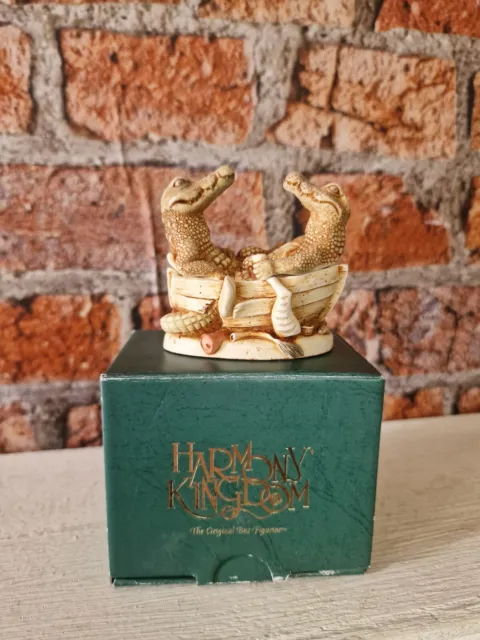 Harmony Kingdom | Made in UK | Trinket Box | Boxed | Croc Pot