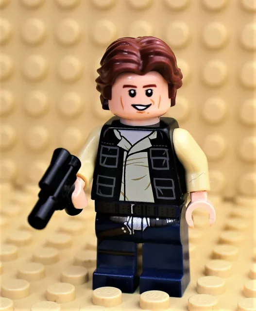 Lego ® Star Wars Figur Han Solo Mit Blaster Neu & Unbenutzt | Sw771