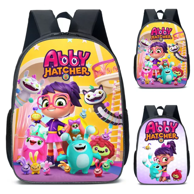 Abby Hatcher Kids Boys Girls Cartoon Rucksack School Bag Backpack Shoulders Bags