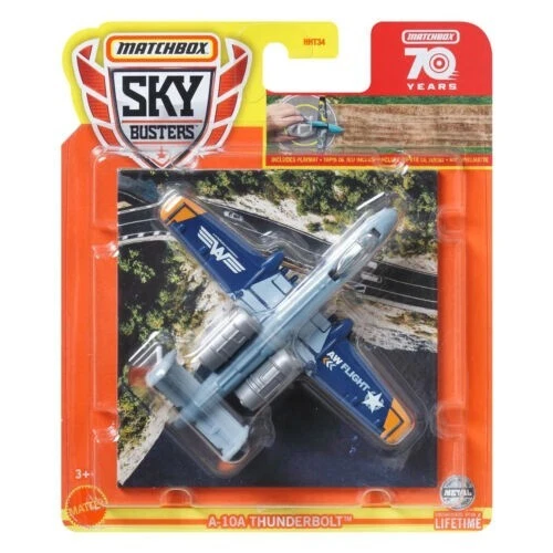 2023 MATCHBOX 70 Years Sky busters Top Gun Diecast Model Airplane Toys