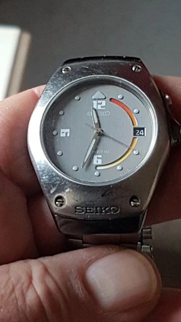 RARE VINTAGE MEN S 1988 Seiko Arctura Kinetic SKH297 5M42 0E39