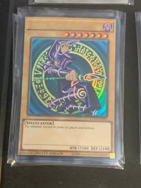 Dark Magician CT13 EN003 Ultra Rare Limited Edition Yugioh NM/Mint