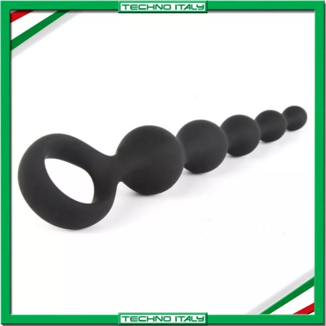 ✅ Palline Anali Graduali Stimolatore Anale Sfere Progressive Anal Bead J-019 ✅