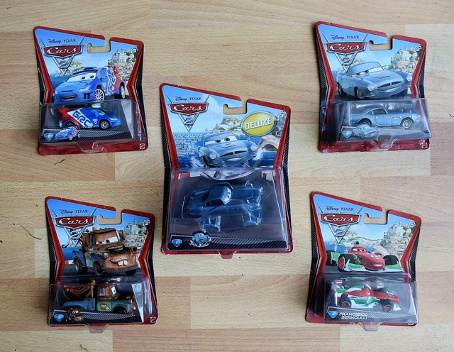 DISNEY PIXAR CARS FILM CHARACTERS FINN McMISSILE HYDROFOIL MATER RAOUL