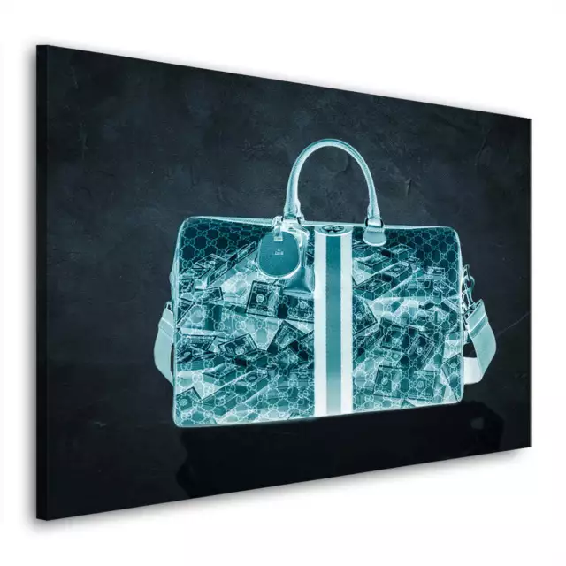 Quadro stampa su tela Money Bag Borsa con denaro canvas moderno