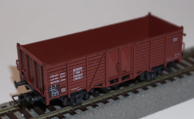ROCO 46380 Échelle HO Wagon Plat À Essieux Transport De Marchandises