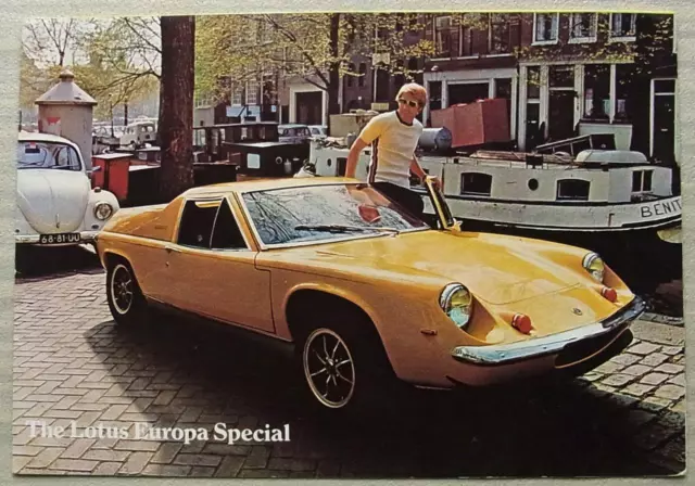 LOTUS EUROPA SPECIAL Sports Car Sales Brochure 1973