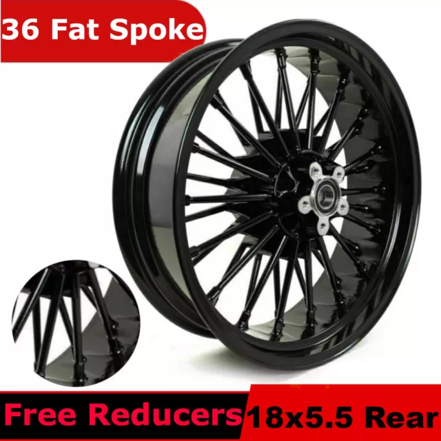 18"x5,5" ARRIERE Roue Jante Tubeless pr Harley Dyna Super Glide Wide Glide FXDB