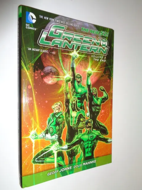 Green Lantern Vol. 3 The End DC Comics Hardcover The New 52 Geoff Johns