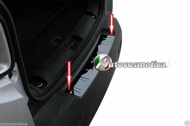 Protezione Paraurti Per VW Up! | Acciaio Inox Cromato | Soglia Battivaligia | Dal 2011 - Foto 6