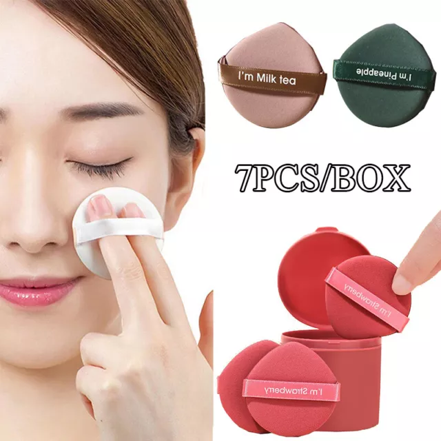 Una Caja De Almohadillas De Maquillaje De Repuesto Esponjas Cojines De Aire <