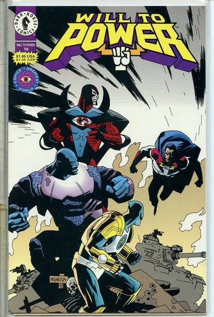 Will To Power 1994 series # 10 very fine comic book