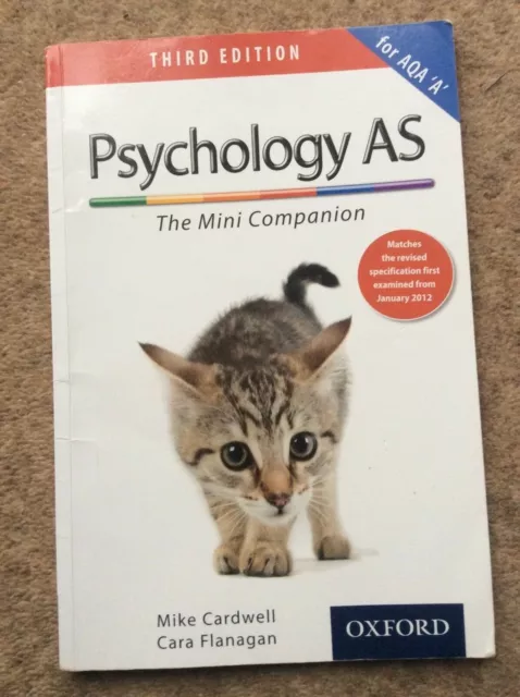 The Complete Companions: Psychology AS The Mini Companion for AQA ‘A’