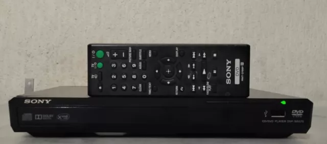 Sony Dvp-S370 Lettore Dvd/Cd Con Presa Usb E Telecomando Originale