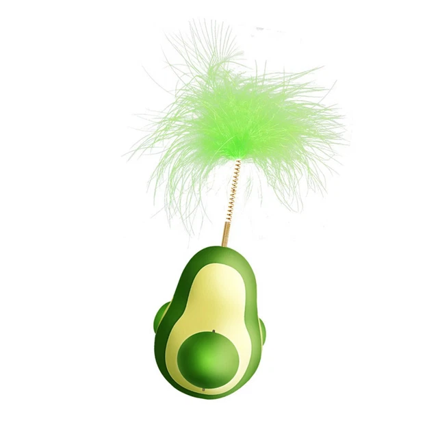 Catnip Balls Tumbler Feather Cat Teasing Toy Pet Supplies Cat Training
