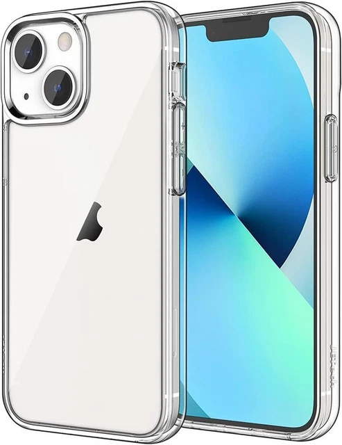 Case iPhone 13 6.1-Inch,Shockproof Bumper Cover,Anti-Scratch Clear Back,HD Clear