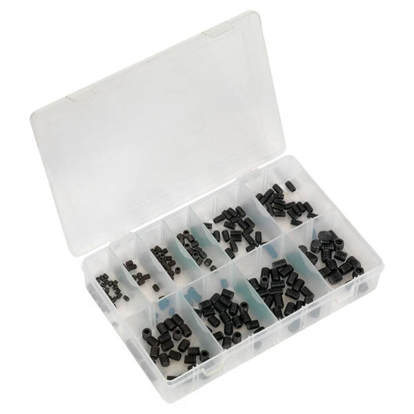 Sealey AB045GS Grub Vite Assortimento 250pc M4-M10 din 916 Metrico