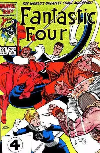 Fantastic Four #294 Marvel 1986 Kk