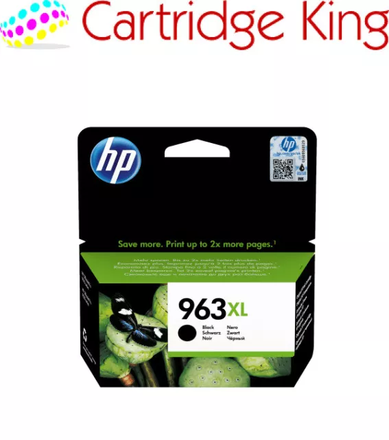 HP 963xl Black Original Ink Cartridge for HP OfficeJet Pro 9015 All-in-One Print