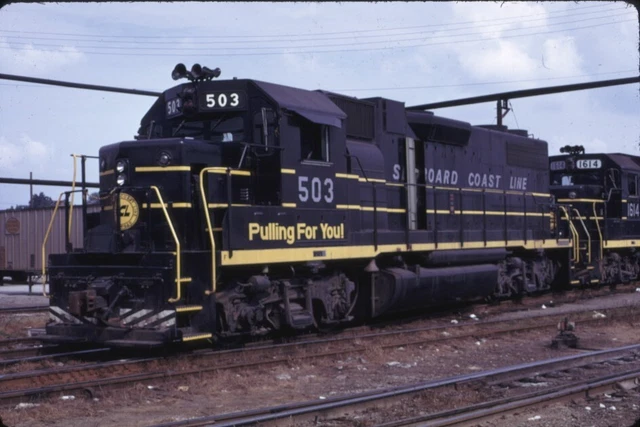 Seaboard Coast  Line   Original Railroad Slide   Scl