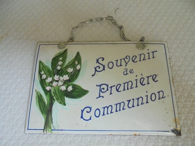 Rare Ancienne Petite Plaque Emaillee D'utilite Train Sncf