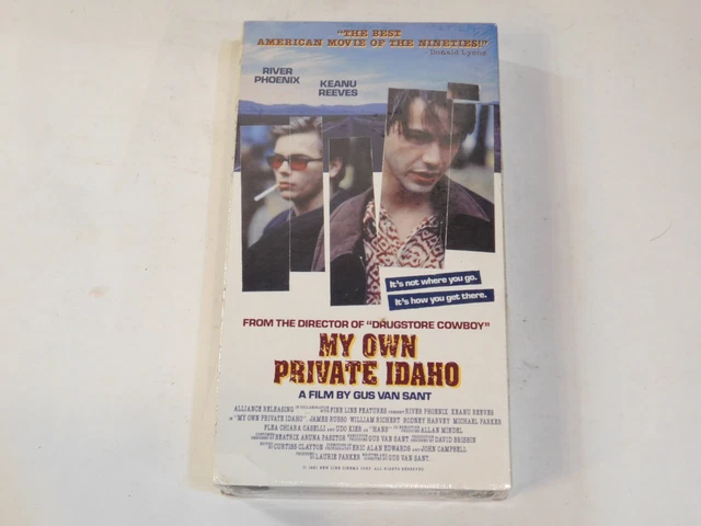 SEALED VHS MY Own Private Idaho 1992 Keanu Reeves River Phoenix $15.00 ...