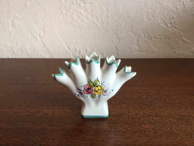 S A Leart 5 Finger Bud Vase