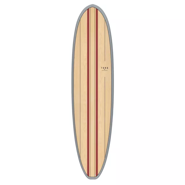 Surfboard TORQ Epoxy TET 7.8 V+ Funboard Wood TOP PREIS by Windsports World