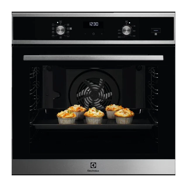 ELECTROLUX forno da incasso ventilato EOD5H40X Classe A multifunzione Aqua Clean