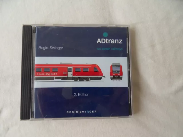 ADtranz Regio-Swinger Produkt CD DB Bahn Baureihe 612 Werbematerial Neu in OVP