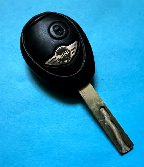 Oem 2002-2004 Mini Cooper S Remote Key Fob 2 Buttons N5Fvaltx3 ~Silver Logo!!