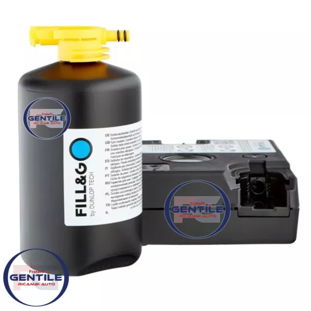 Kit Gonfia Ripara Automatico Fill & Go Kit Gomme Compressore + Sigillante 450 Ml