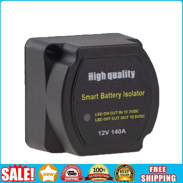 Interruttore Automatico Per Doppia Batteria Con Riarmo Manuale Fusibile Impermeabile Ip67 12v 24v 80a 82831094 - Foto 10