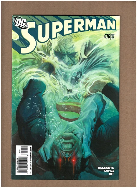 Superman #676 DC Comics 2008 Alex Ross Cover NM- 9.2