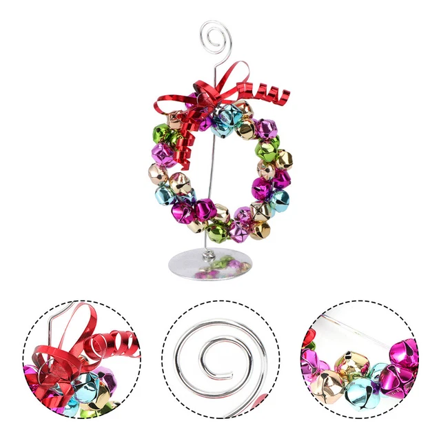 1 pieza Festival Desktop Note Clip decorativo memo clip bordado fotoclip para