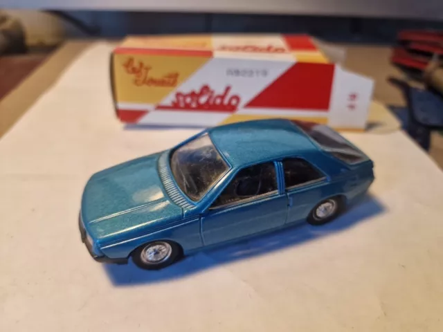 Renault Fuego 1980 - Solido Reedition Hachette - 1/43Eme En Boite