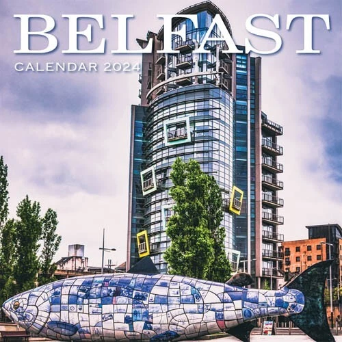 BELFAST CALENDAR 2024 12.85 PicClick