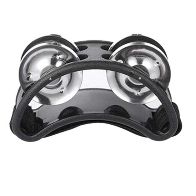 Tambourin pour pied, percussion portable, instrument de musique pour pieds, bracelet élastique, batterie à pied, shaker de percussion, sons rythmiques