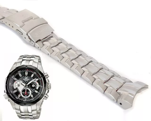 WATCH BAND CURVED End Links New Suitable For casio edifice EF 535SP 1A EF535SP 24.40 PicClick UK