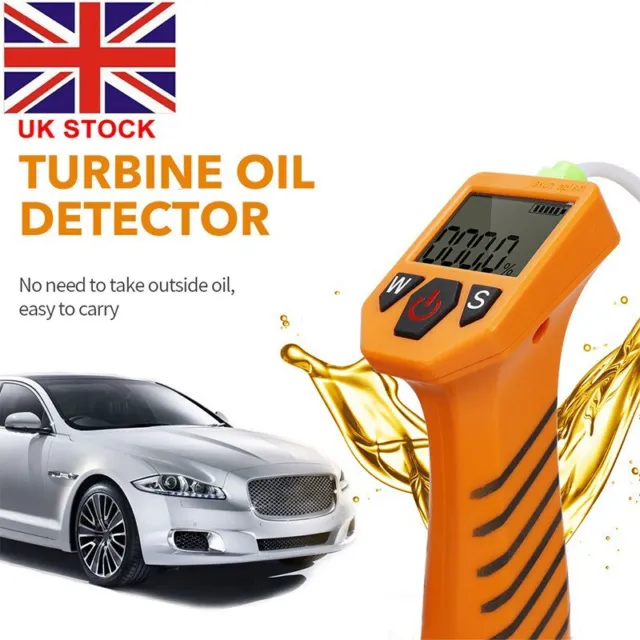 Engine Oil Tester For Auto Check Oil Quality Detector LED Display Gas Analyzer