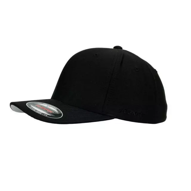 FLEXFIT PERMA CURVE CAP Black 6277 NEW FLEX FIT CAP AUST HAT HATS CAPS