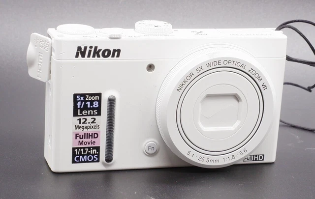 Lens Nikon P330 NIKON COOLPIX P330 Compact Digital Camera White