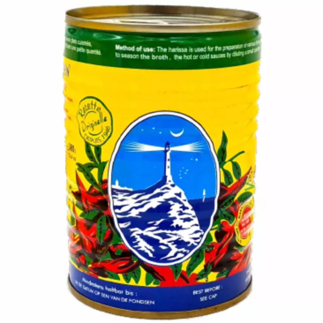 Le Phare Du Cap Bon Harissa scharfe Gewürzpaste 1/2 380g Dose